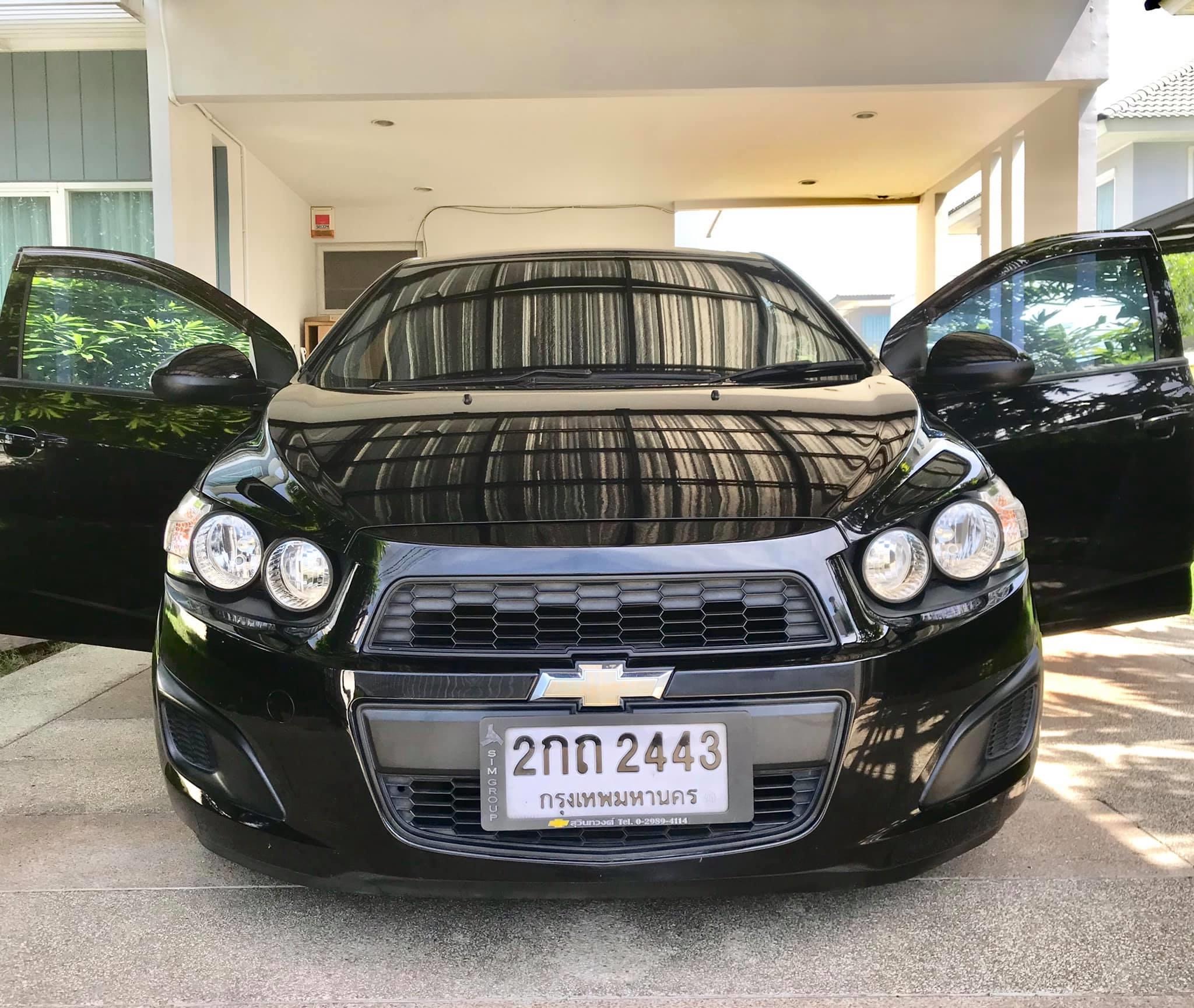 Chevrolet Sonic โฉม 4 ประตู ปี 2013 สีดำ (รูปที่ 3)