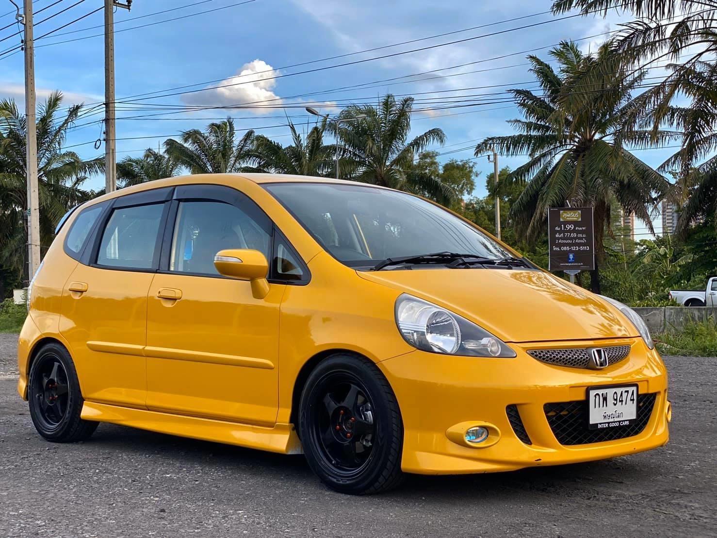 Honda Jazz GD ปี 2006 สีเหลือง (รูปที่ 10)