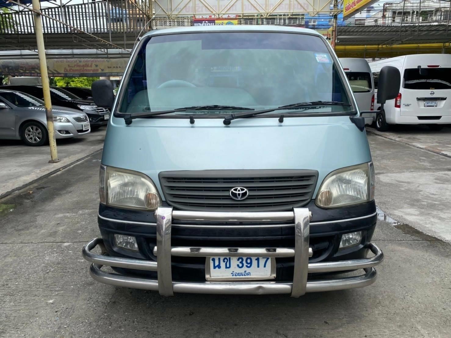 Toyota HiAce หัวจรวด ปี 2003 สีเทา (รูปที่ 6)