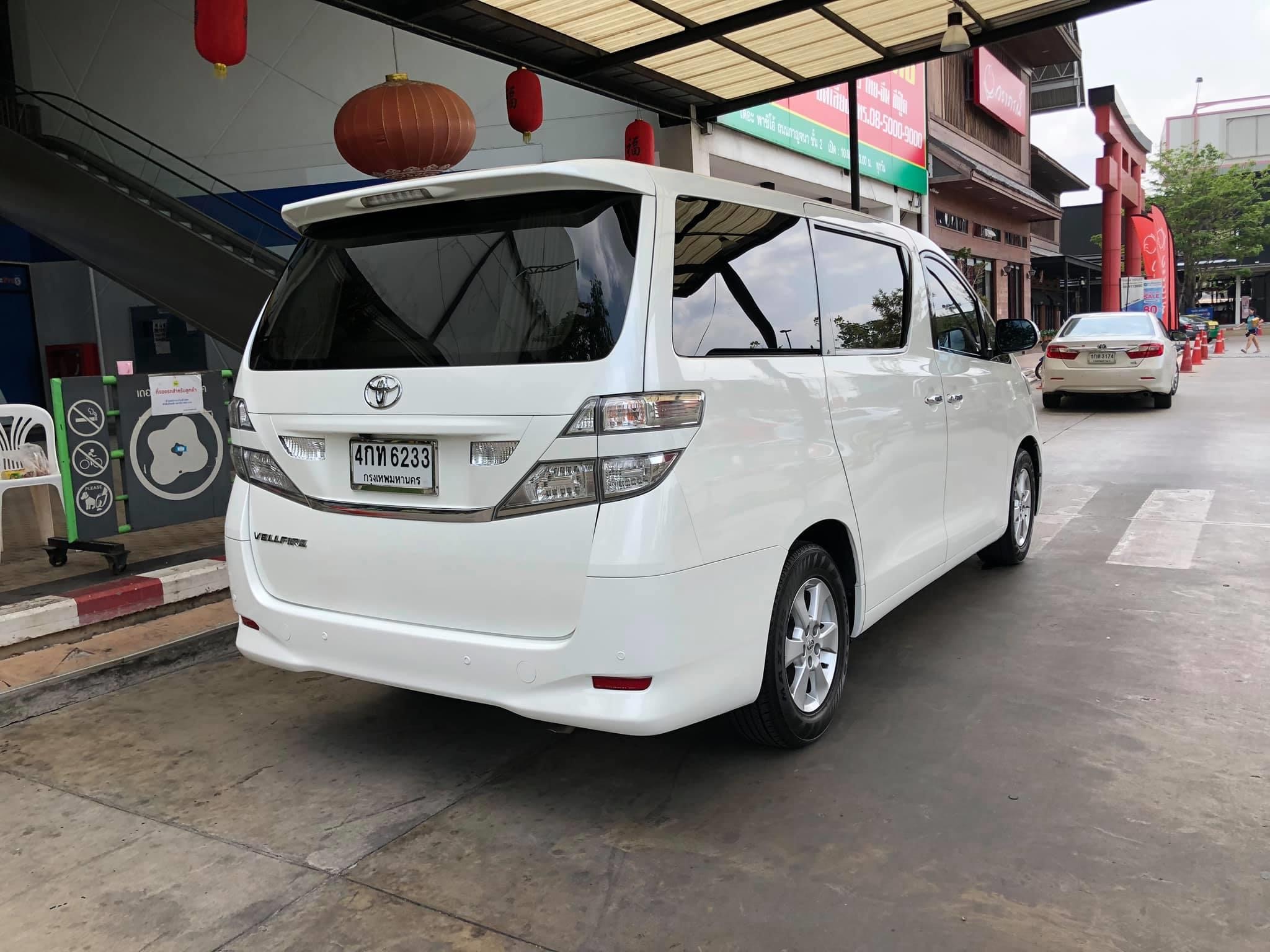 Toyota Vellfire Welcab ปี 2009 สีขาว (รูปที่ 2)