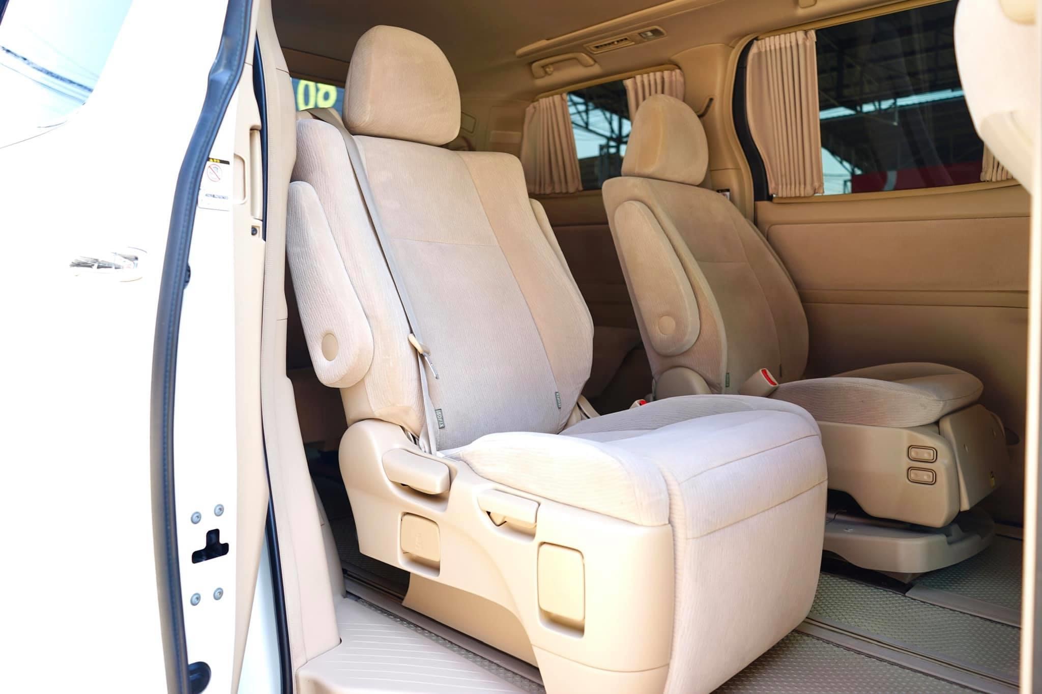 Toyota Vellfire Welcab ปี 2009 สีขาว (รูปที่ 7)