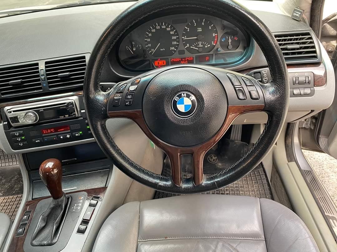 BMW 3 Series E46 318i ปี 2001 สีเทา (รูปที่ 5)