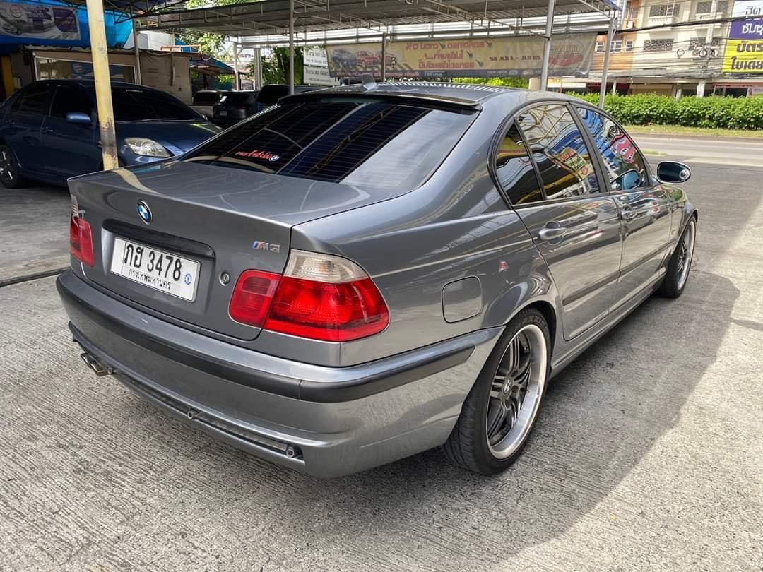 BMW 3 Series E46 318i ปี 2001 สีเทา