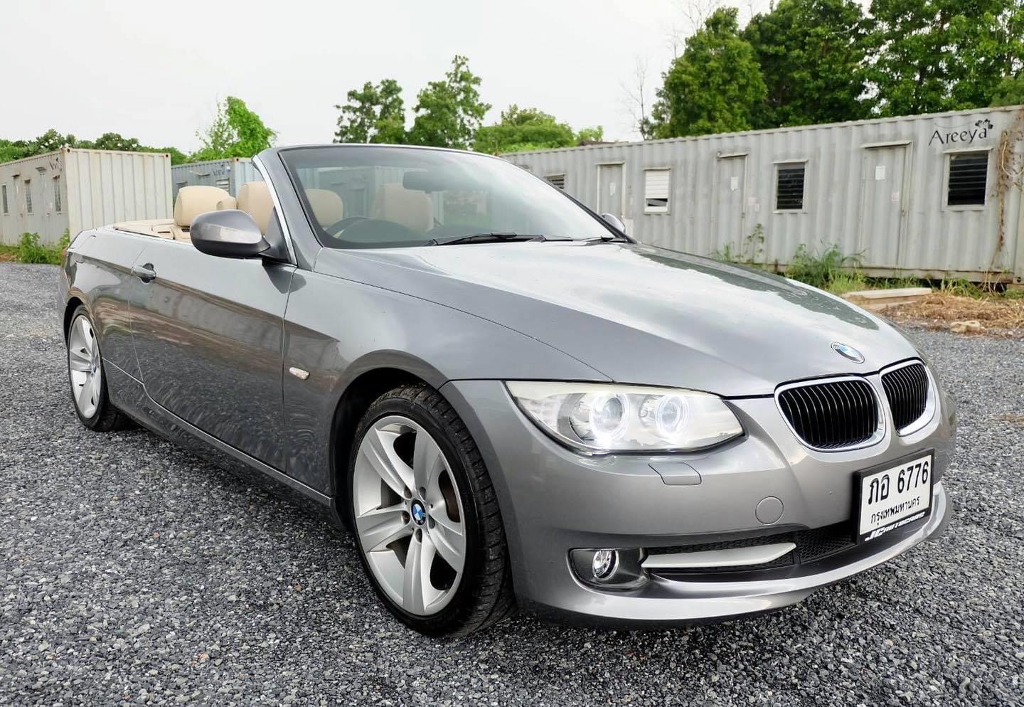 BMW 3 Series E93 320Ci (เปิดประทุน) ปี 2015 สีเทา (รูปที่ 3)