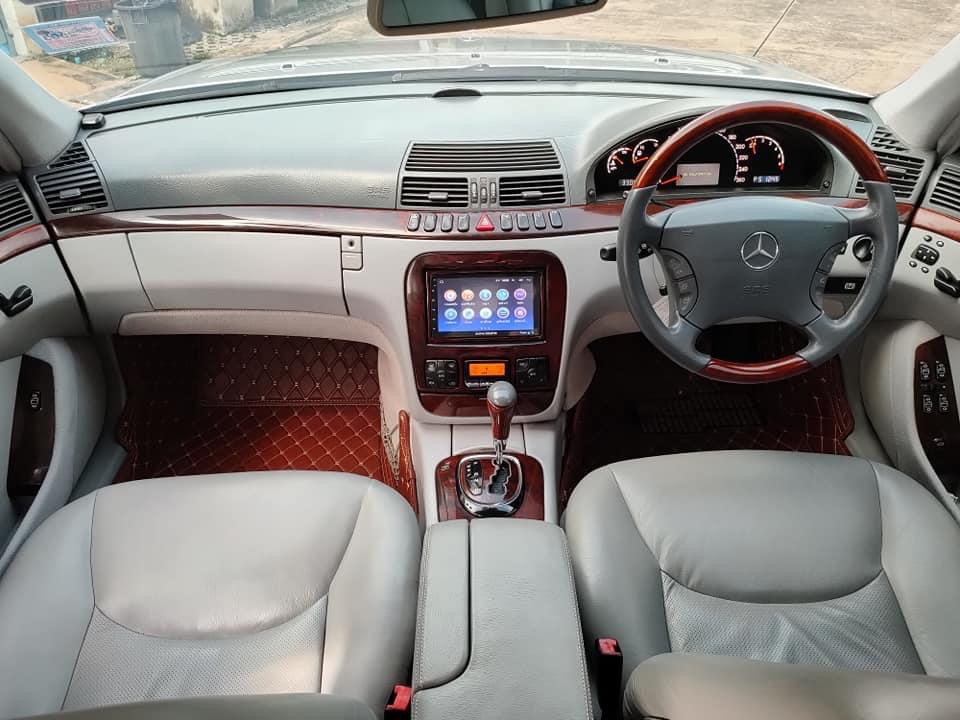 Mercedes-Benz S-Class W220 S280 ปี 2001 สีเงิน (รูปที่ 5)