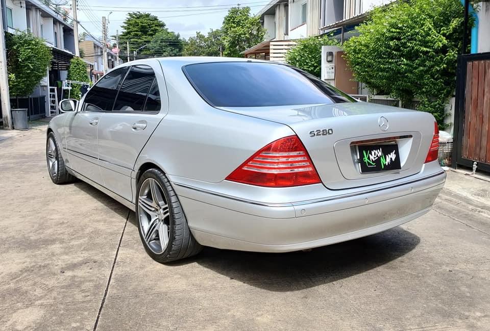 Mercedes-Benz S-Class W220 S280 ปี 2001 สีเงิน (รูปที่ 2)