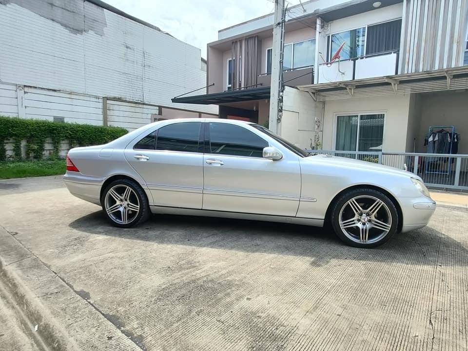 Mercedes-Benz S-Class W220 S280 ปี 2001 สีเงิน (รูปที่ 8)