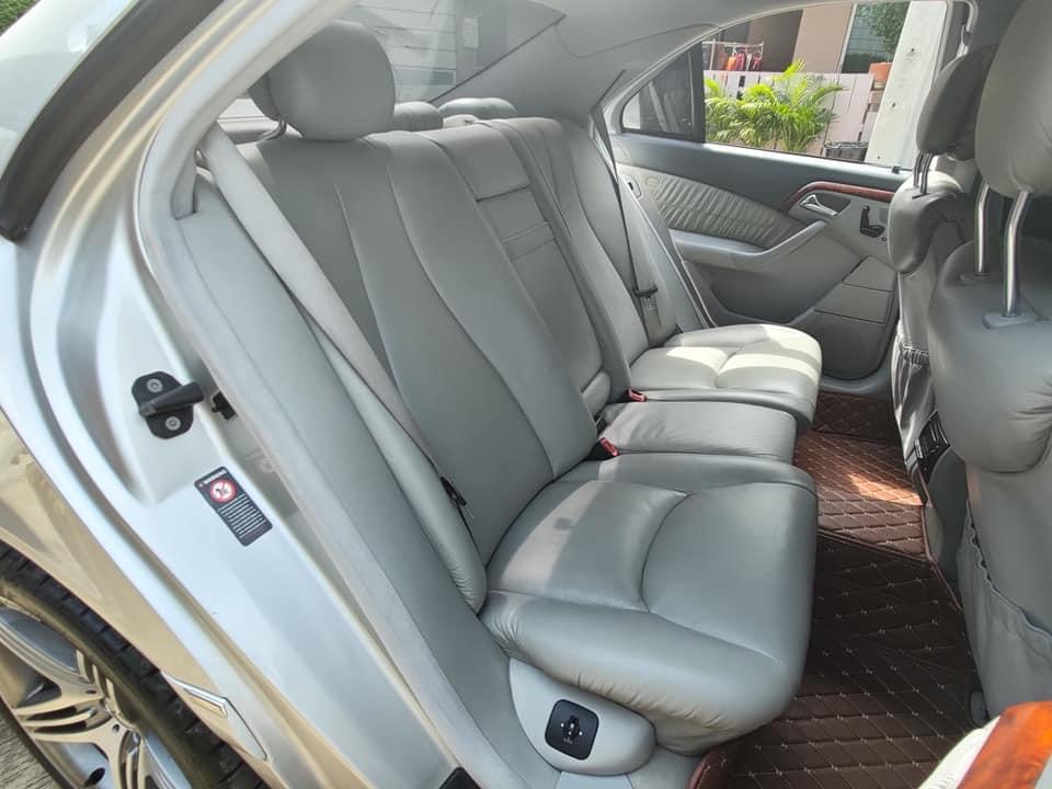 Mercedes-Benz S-Class W220 S280 ปี 2001 สีเงิน (รูปที่ 6)