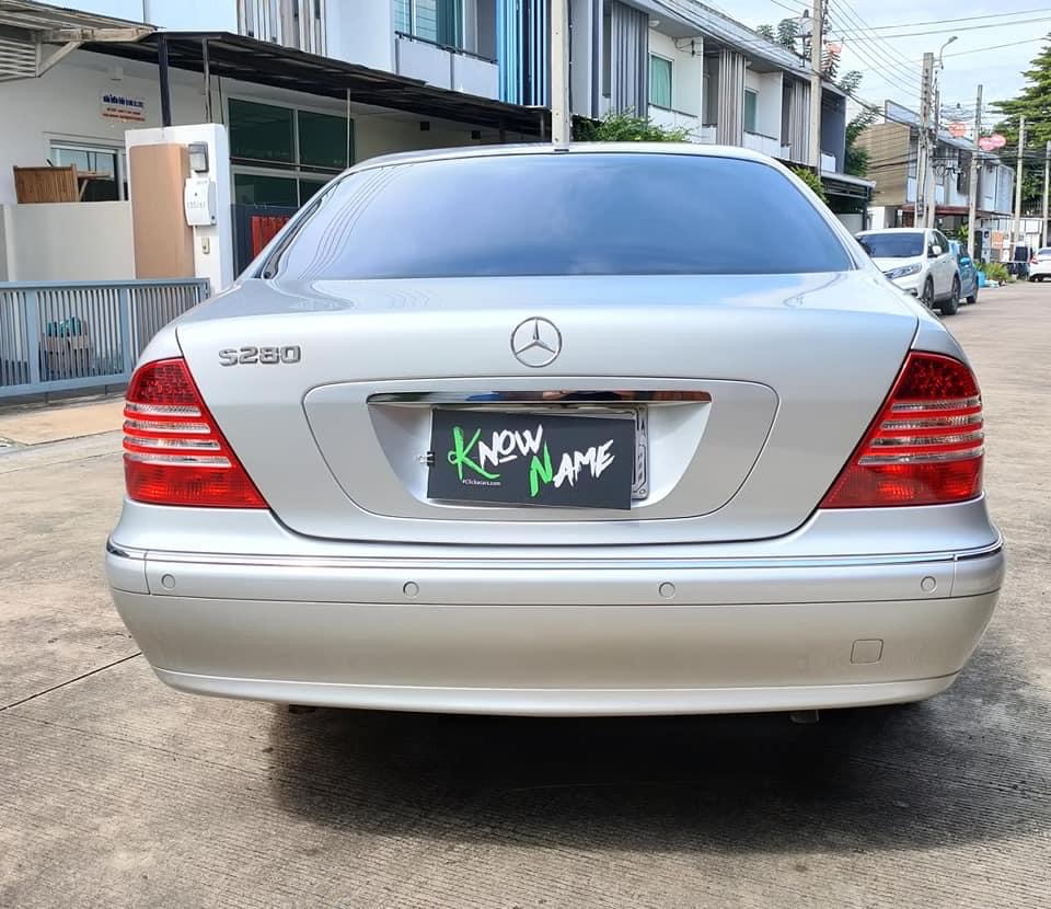 Mercedes-Benz S-Class W220 S280 ปี 2001 สีเงิน (รูปที่ 3)