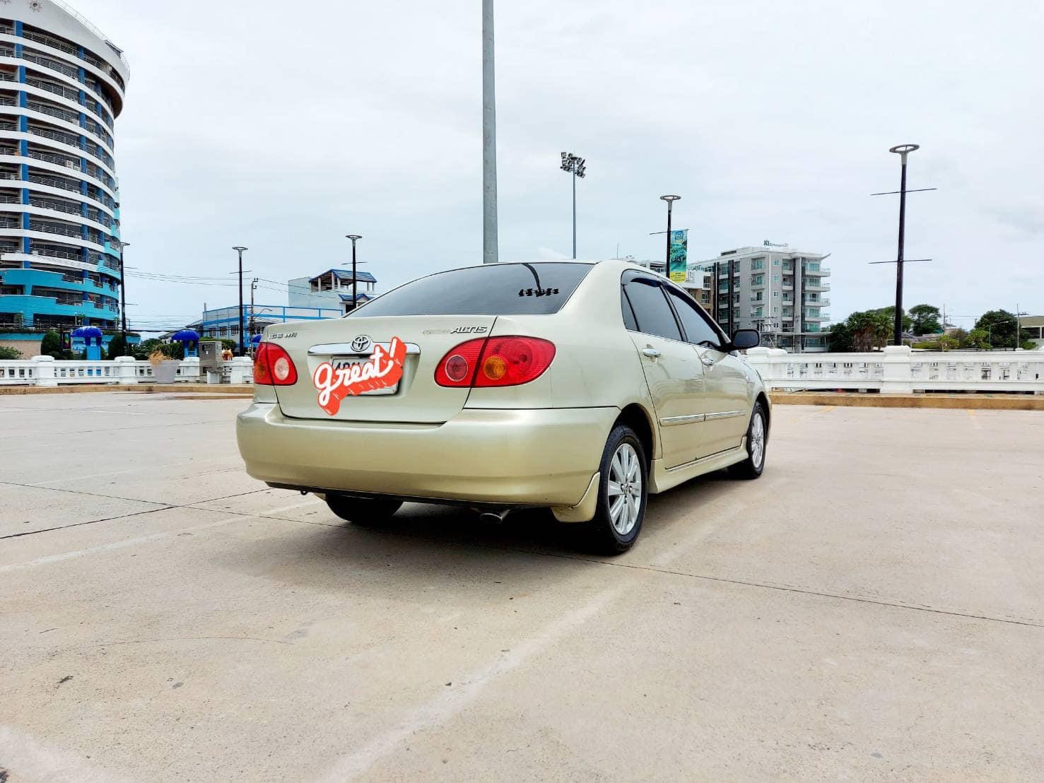 Toyata Corolla Altis 1.6E ปี 03 รถบ้าน เจ้าของขายเอง (รูปที่ 7)