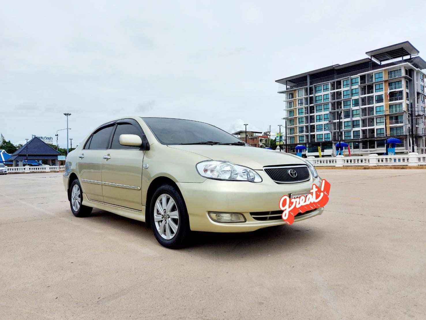 Toyata Corolla Altis 1.6E ปี 03 รถบ้าน เจ้าของขายเอง