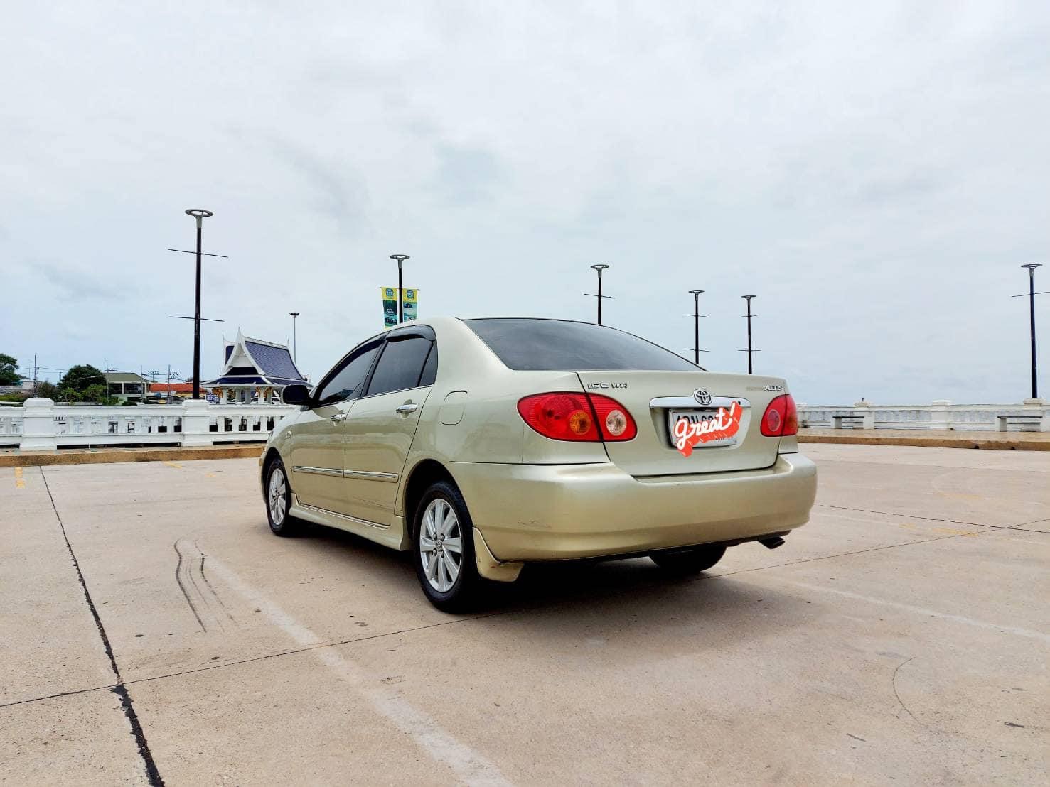 Toyata Corolla Altis 1.6E ปี 03 รถบ้าน เจ้าของขายเอง (รูปที่ 2)