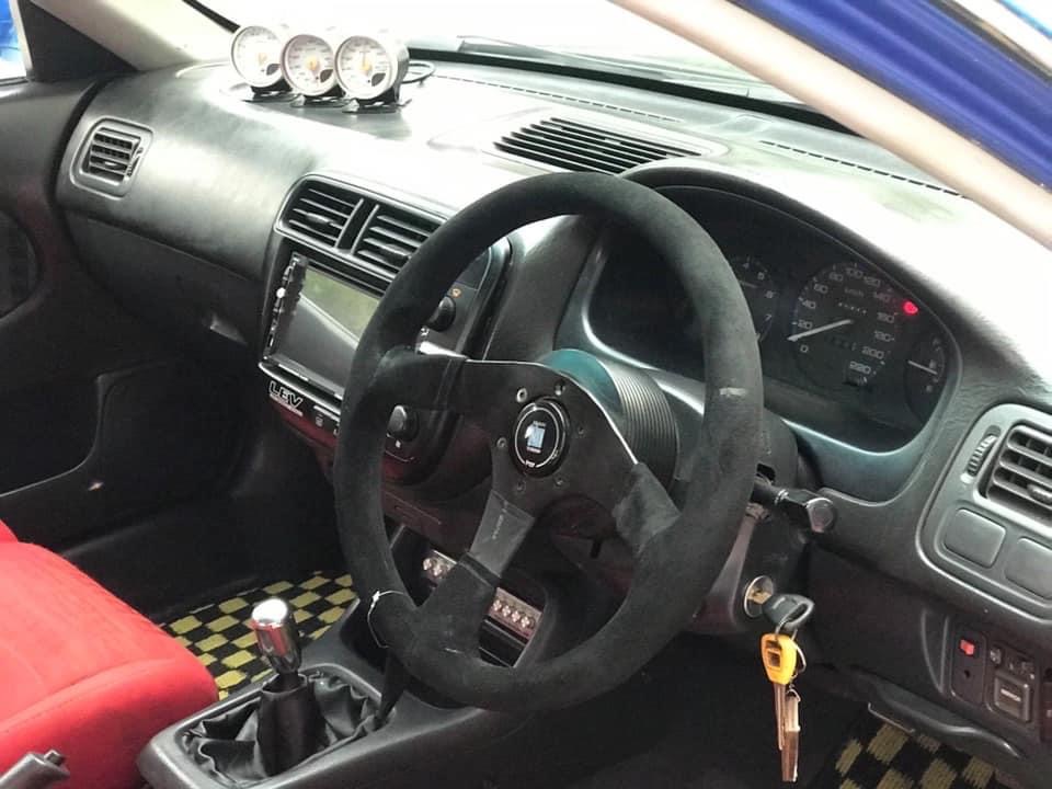 HONDA CIVIC EK BLUE 200 HP สีน้ำเงิน (รูปที่ 31)