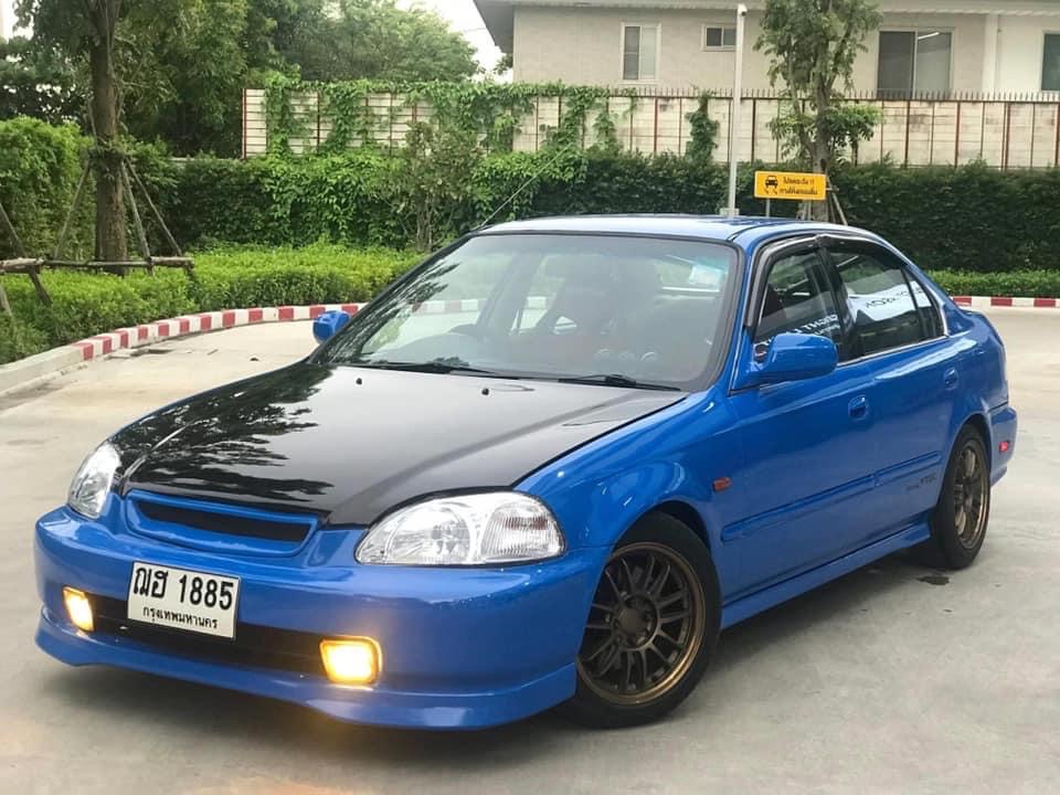 HONDA CIVIC EK BLUE 200 HP สีน้ำเงิน (รูปที่ 16)