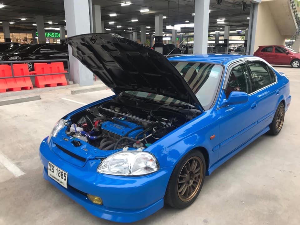 HONDA CIVIC EK BLUE 200 HP สีน้ำเงิน (รูปที่ 20)