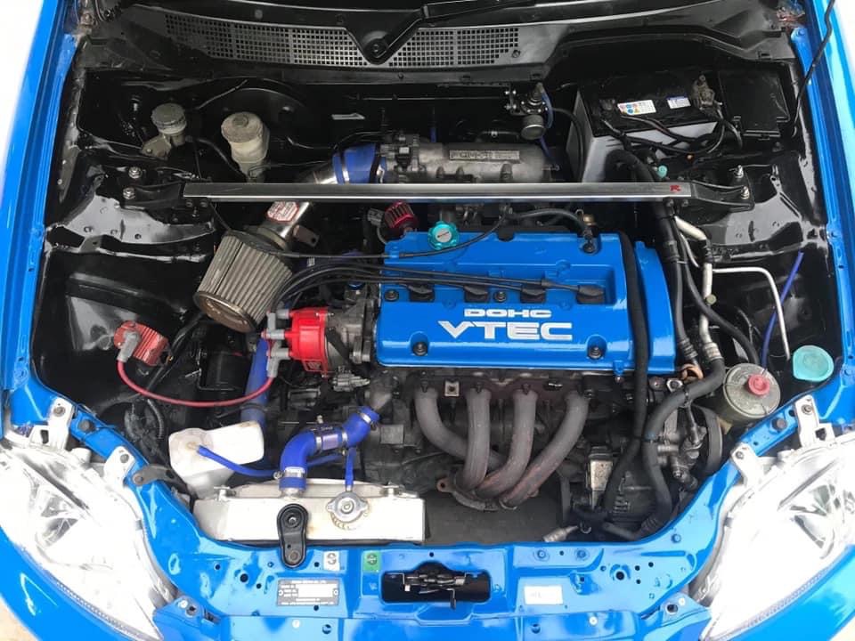 HONDA CIVIC EK BLUE 200 HP สีน้ำเงิน