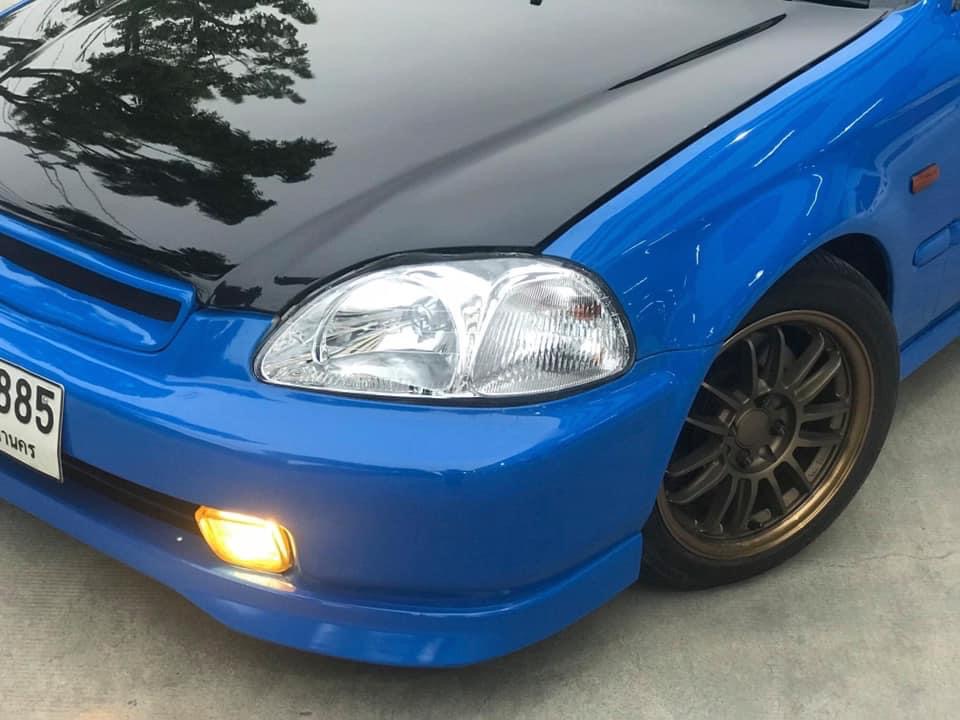 HONDA CIVIC EK BLUE 200 HP สีน้ำเงิน (รูปที่ 3)