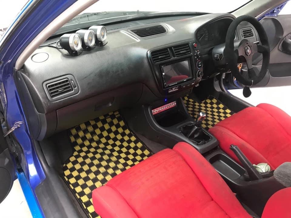 HONDA CIVIC EK BLUE 200 HP สีน้ำเงิน (รูปที่ 24)