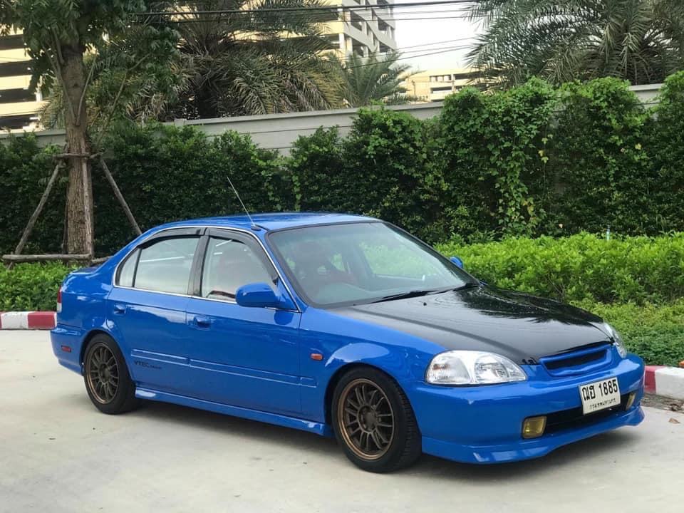 HONDA CIVIC EK BLUE 200 HP สีน้ำเงิน (รูปที่ 17)