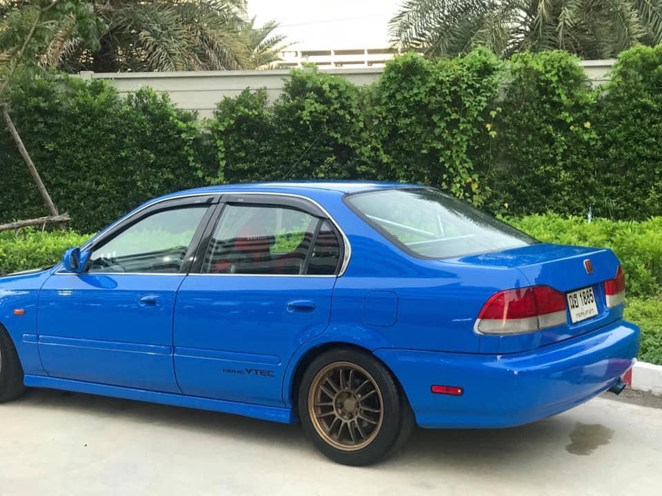 HONDA CIVIC EK BLUE 200 HP สีน้ำเงิน