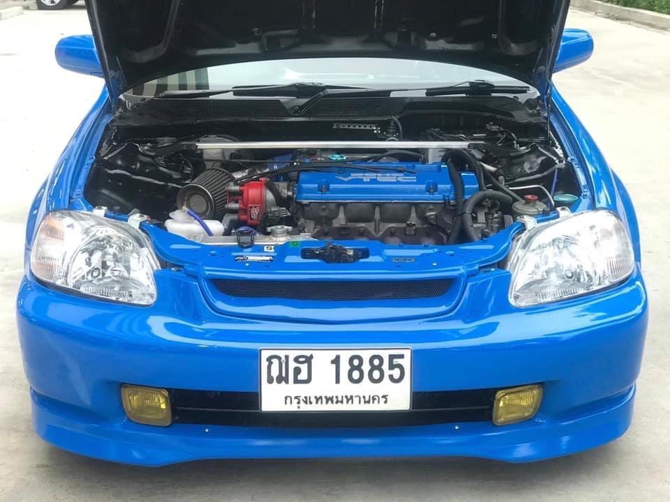 HONDA CIVIC EK BLUE 200 HP สีน้ำเงิน