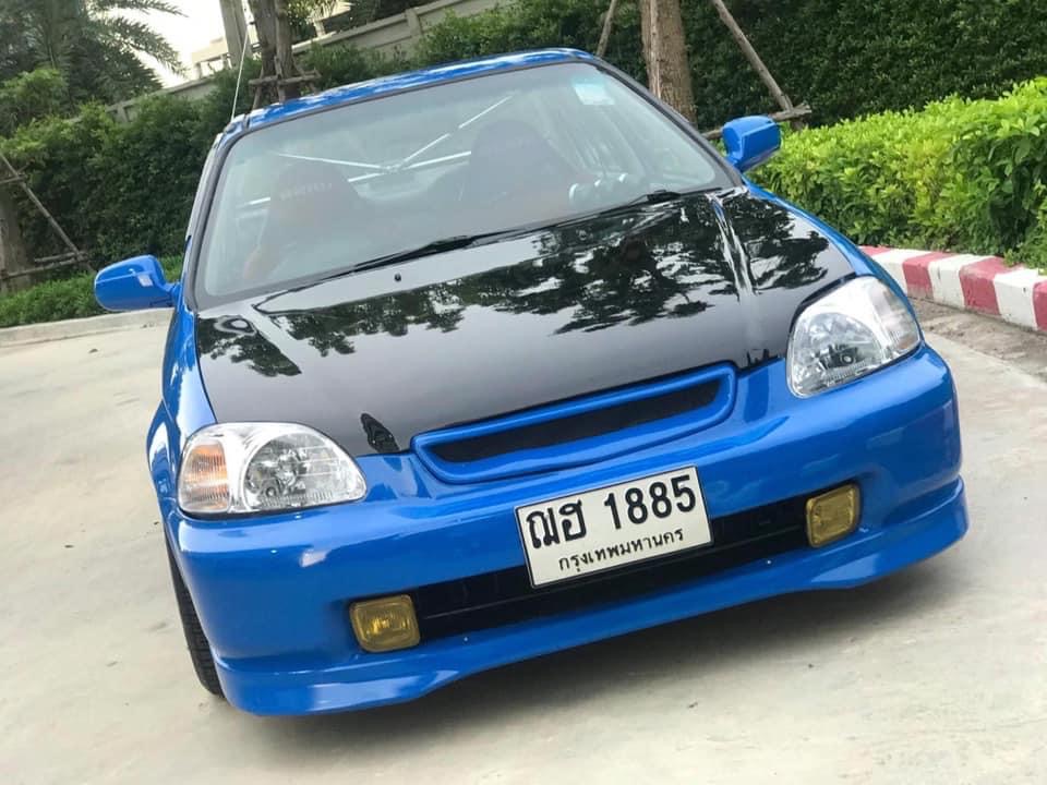 HONDA CIVIC EK BLUE 200 HP สีน้ำเงิน (รูปที่ 2)