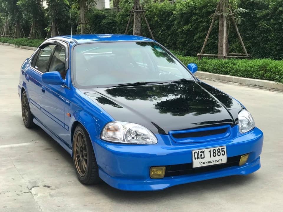 HONDA CIVIC EK BLUE 200 HP สีน้ำเงิน (รูปที่ 14)