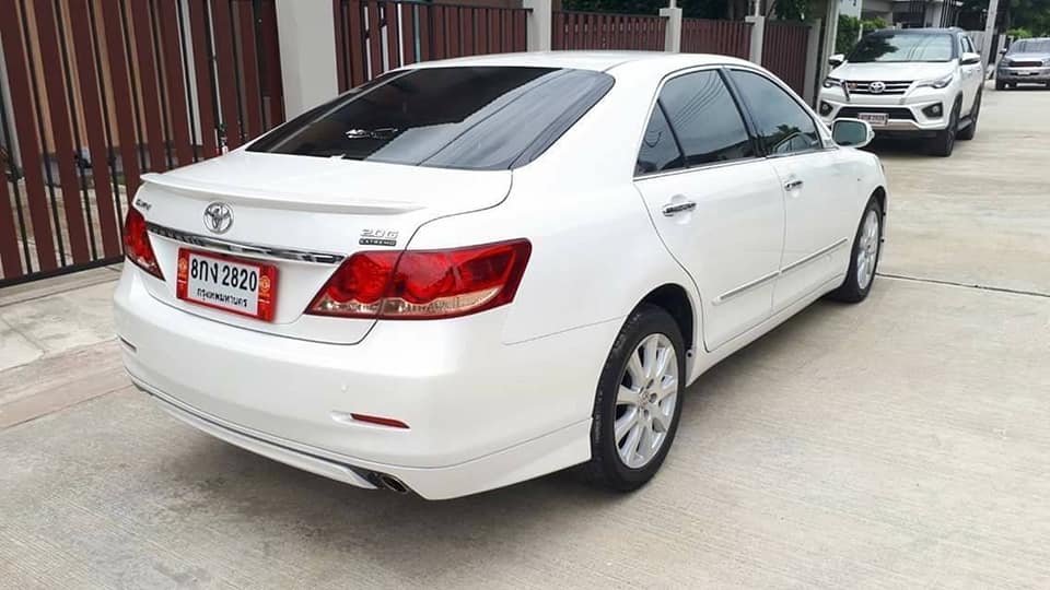 Toyota Camry (XV40) ปี 2008 สีขาว (รูปที่ 4)