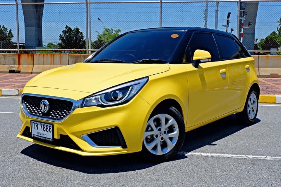 MG3 ไมเนอร์เชนจ์ ปี 2020 สีเหลือง