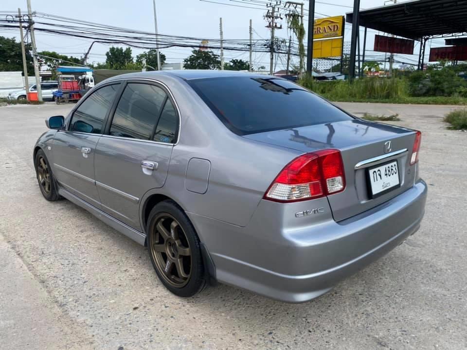 Honda Civic ES (Dimension) โฉม ตาเหยี่ยว ปี 2005 สีเทา