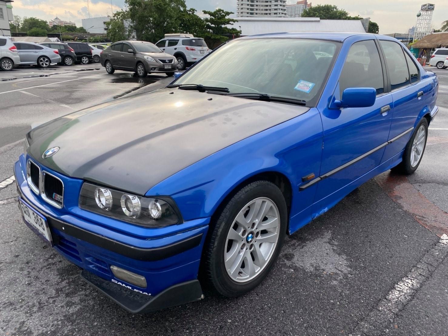 BMW 318i E36 นกแก้ว วาง1JZ รถขับดี พร้อมใช้งาน