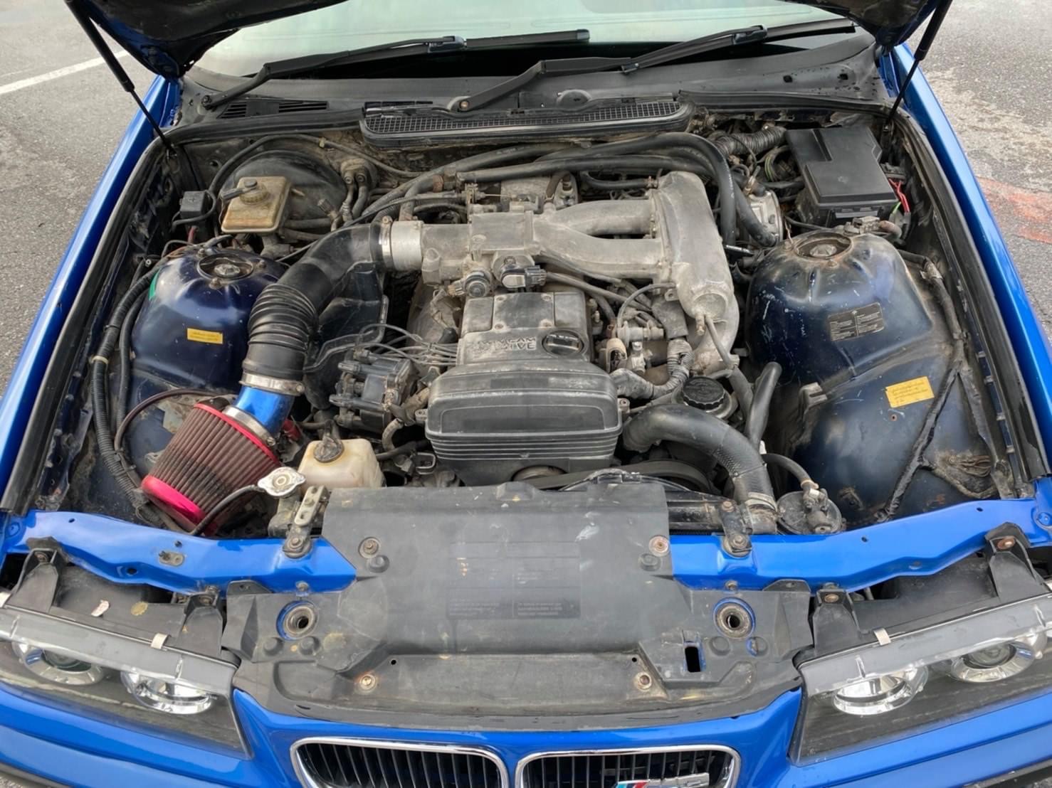 BMW 318i E36 นกแก้ว วาง1JZ รถขับดี พร้อมใช้งาน