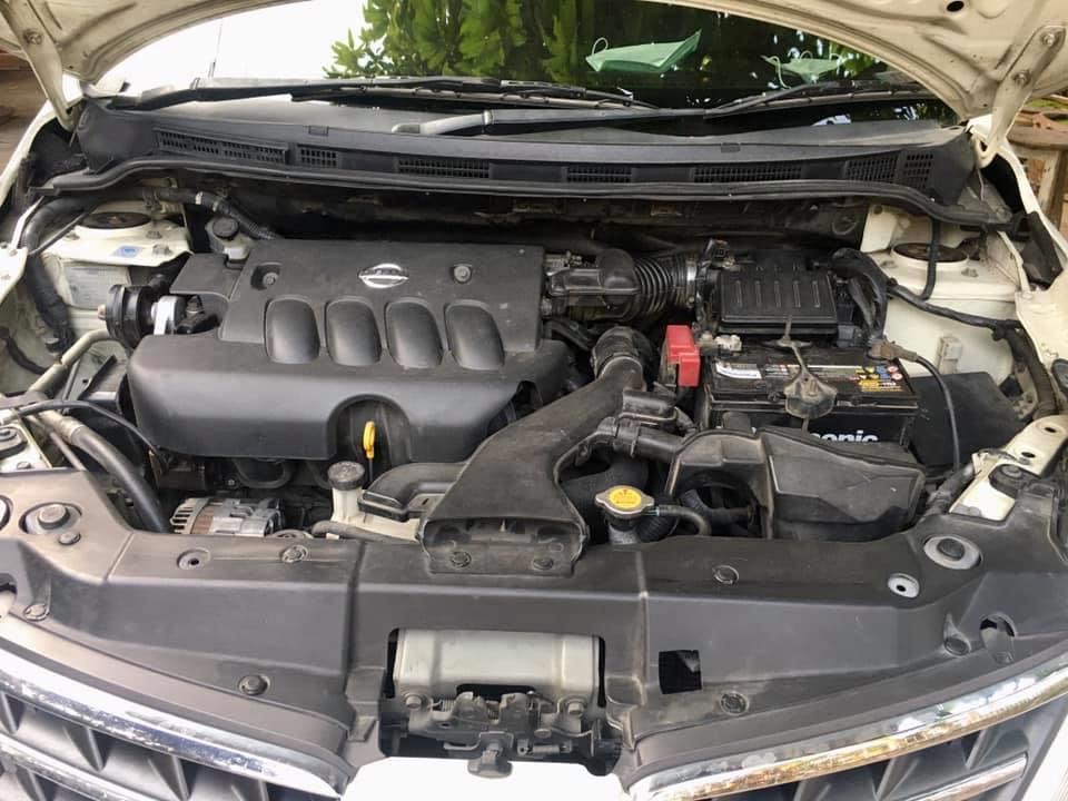 Nissan Tiida 5ประตู 1.8G ตัวTop สุด เกียร์ ออโต้ ปี2011 สีขาว รถบ้านมือเดียว ไม่เคยติดแก้ส (รูปที่ 14)