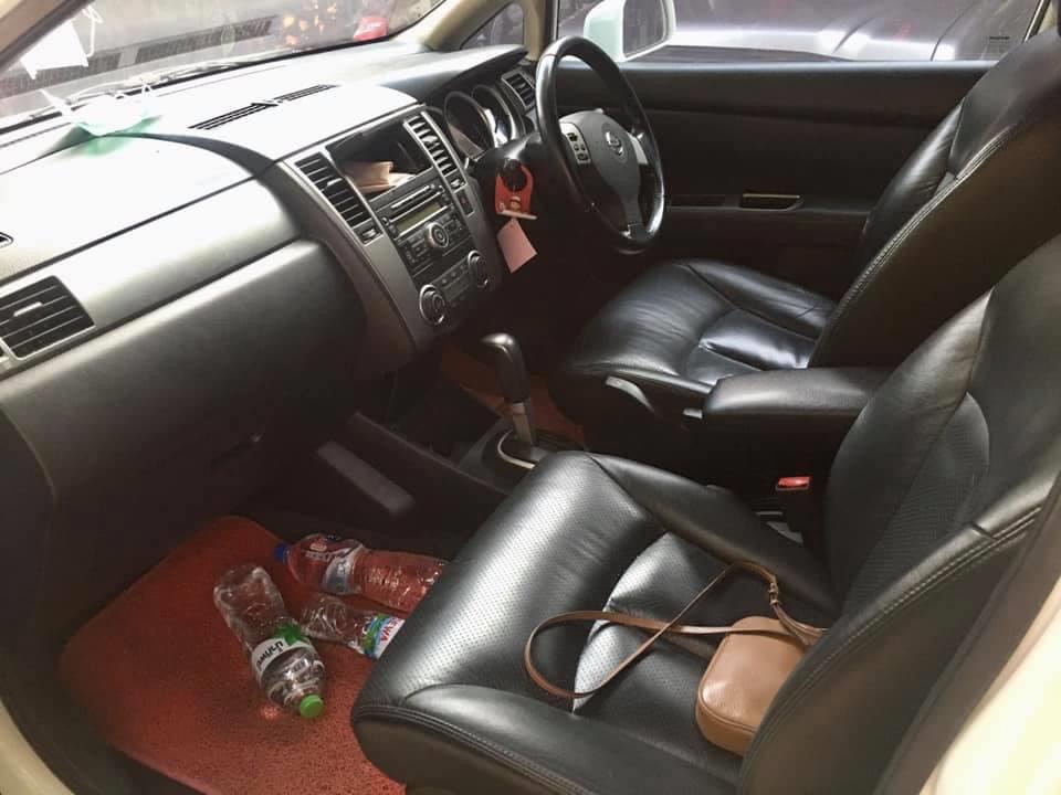 Nissan Tiida 5ประตู 1.8G ตัวTop สุด เกียร์ ออโต้ ปี2011 สีขาว รถบ้านมือเดียว ไม่เคยติดแก้ส (รูปที่ 9)