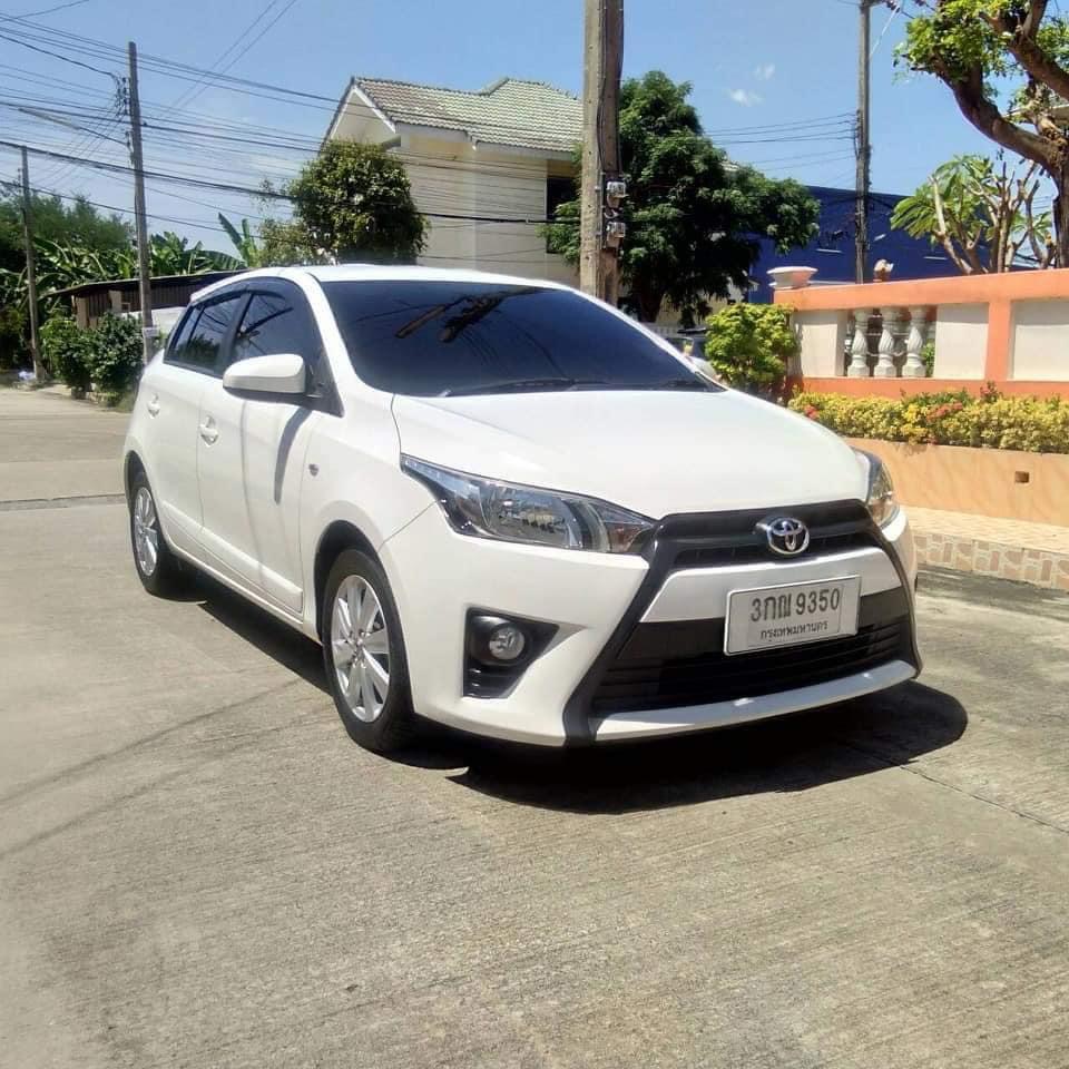 TOYOTA YARIS 1.2 สีขาว ปี2014