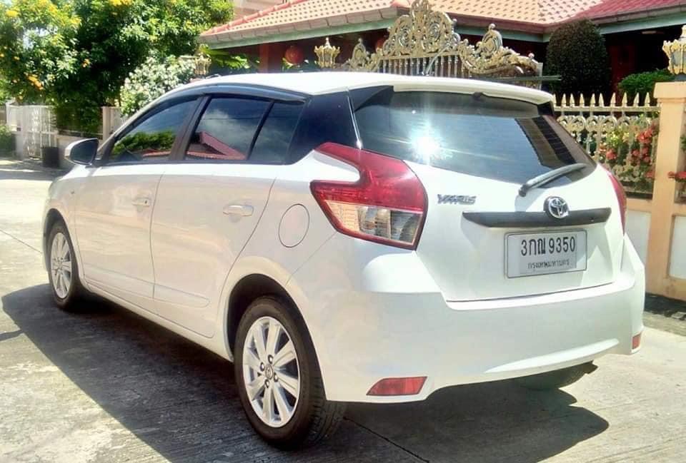 TOYOTA YARIS 1.2 สีขาว ปี2014 (รูปที่ 10)