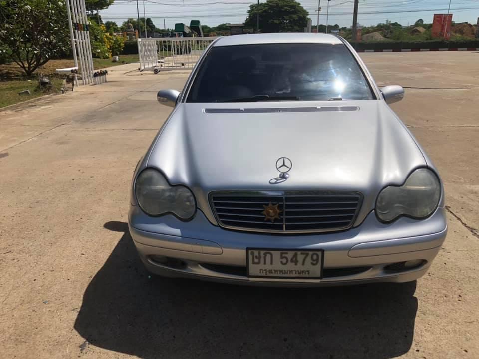 Mercedes-Benz C-Class W203 C180 ปี 2003 สีเงิน (รูปที่ 2)