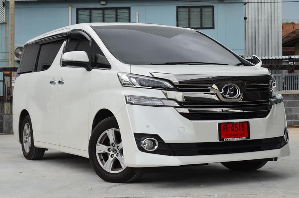 TOYOTA VELLFIRE 2.5 ปี18 เบนซิน.ล้วน!!