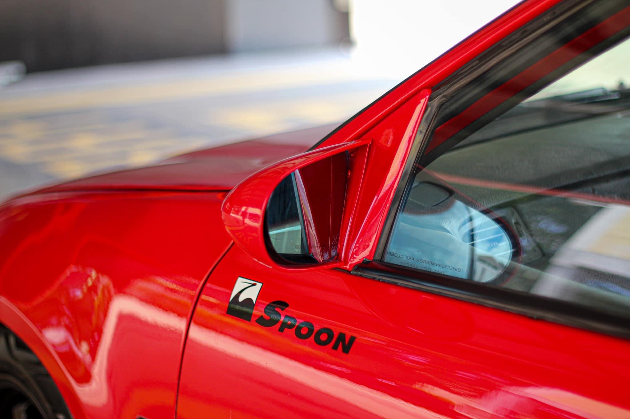 Honda Civic EG โฉม 3 ประตู สีแดง (รูปที่ 6)