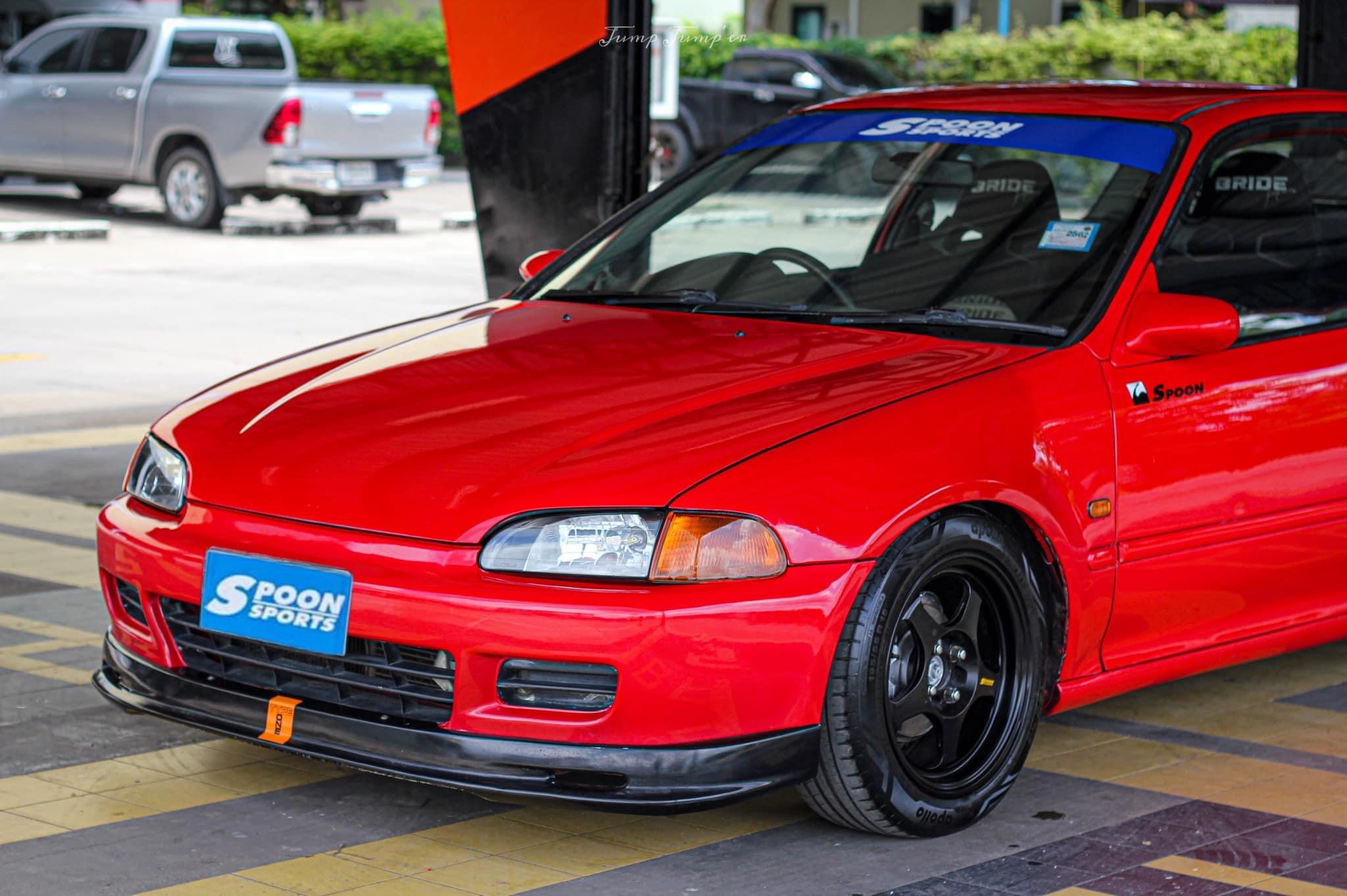 Honda Civic EG โฉม 3 ประตู สีแดง (รูปที่ 14)