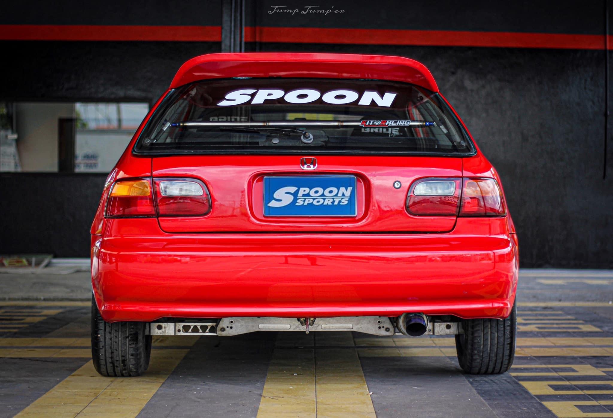 Honda Civic EG โฉม 3 ประตู สีแดง (รูปที่ 10)