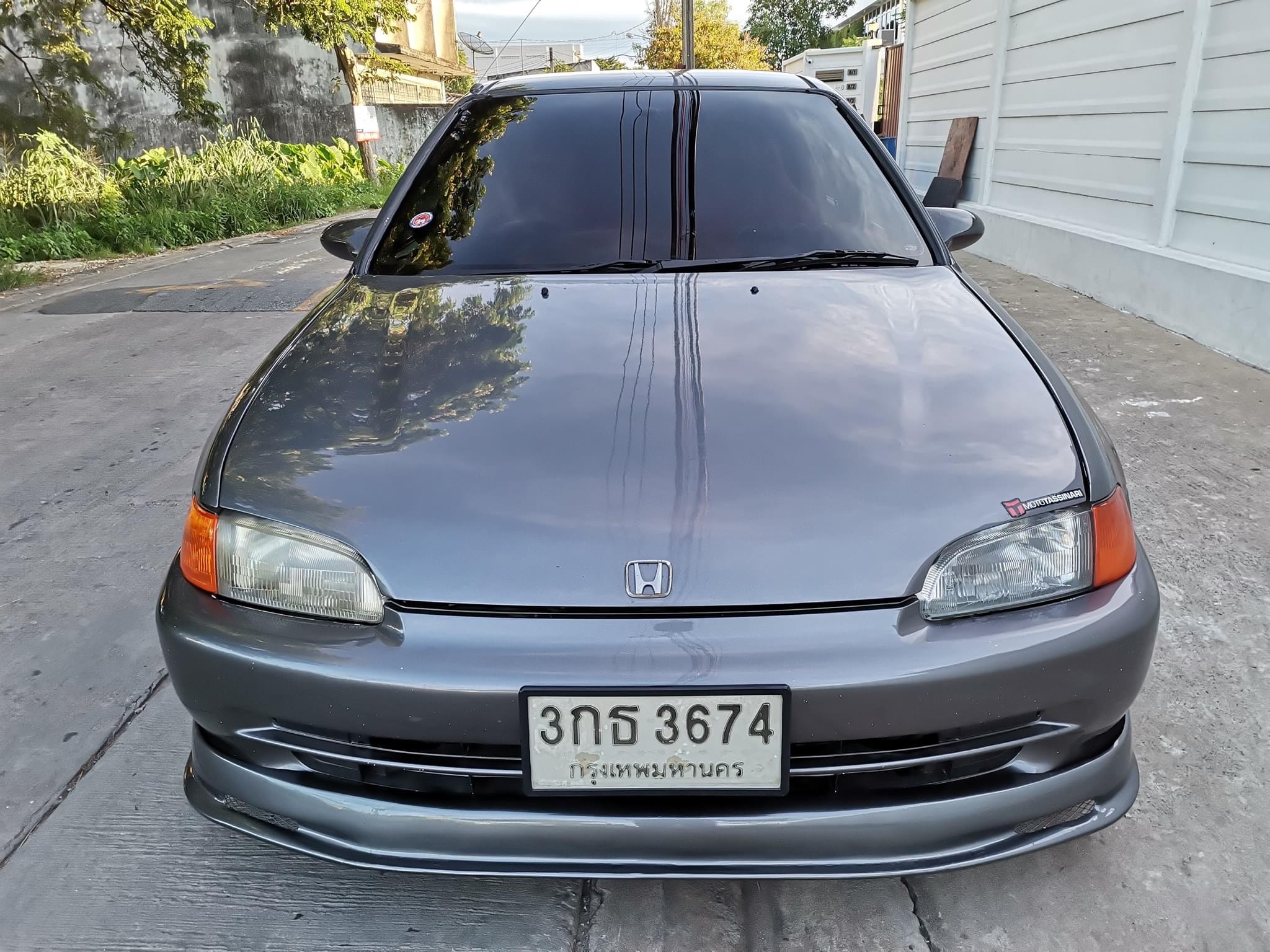 Honda Civic EG โฉม 4 ประตู สีเทา (รูปที่ 10)