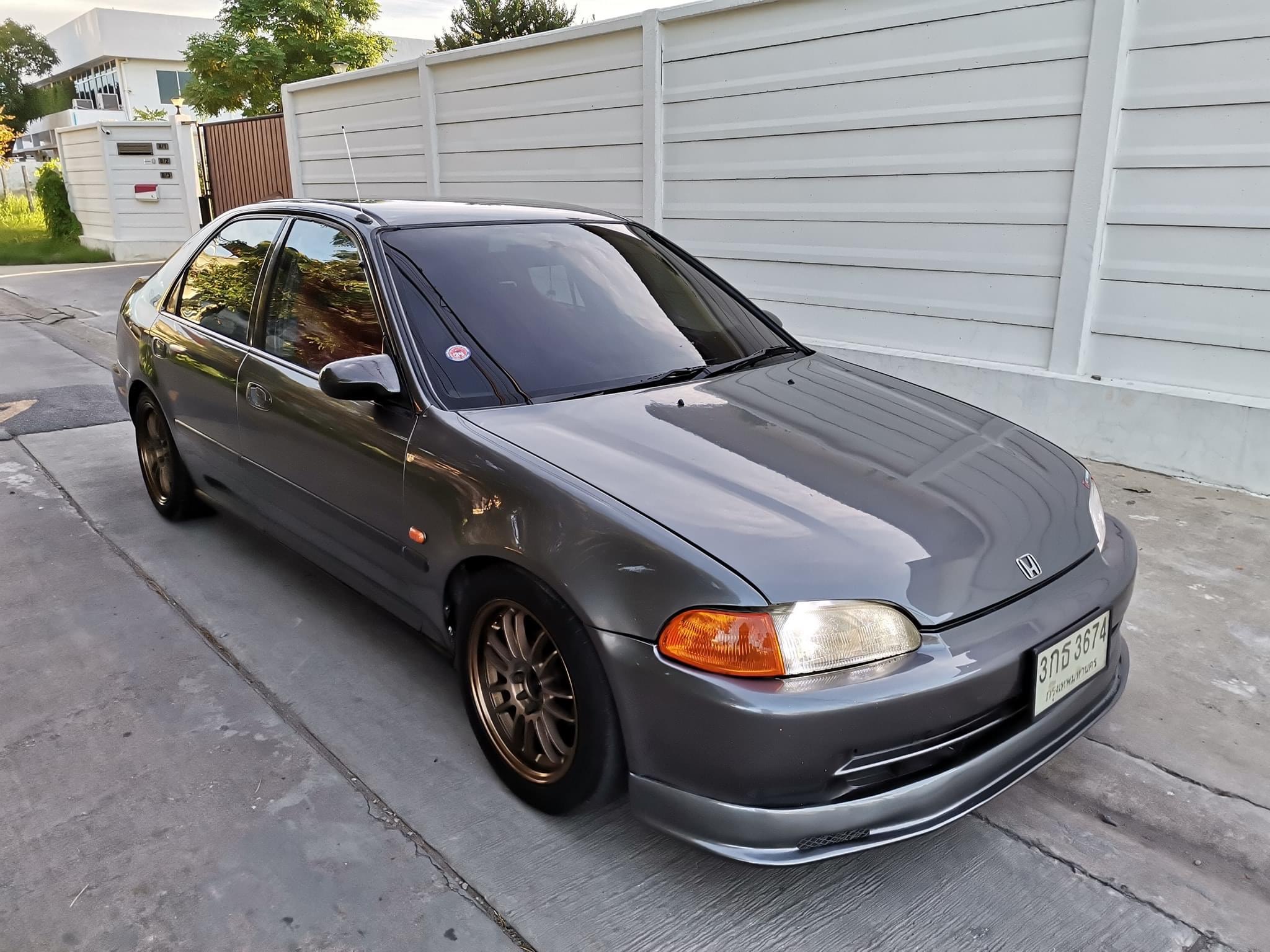 Honda Civic EG โฉม 4 ประตู สีเทา (รูปที่ 20)