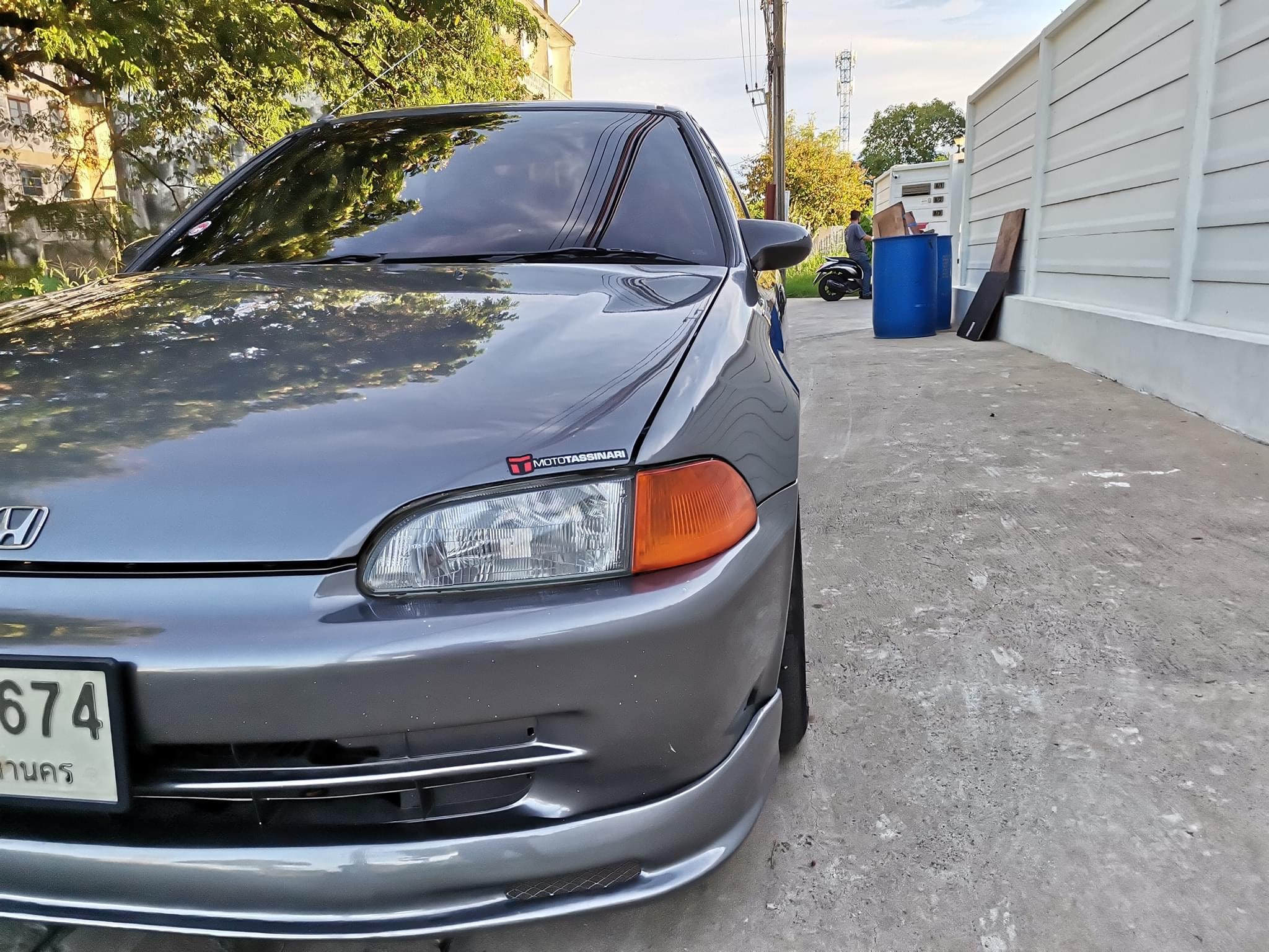 Honda Civic EG โฉม 4 ประตู สีเทา (รูปที่ 21)