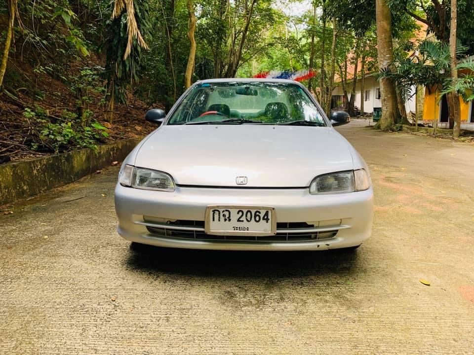Honda Civic EG โฉม 4 ประตู สีเงิน (รูปที่ 2)