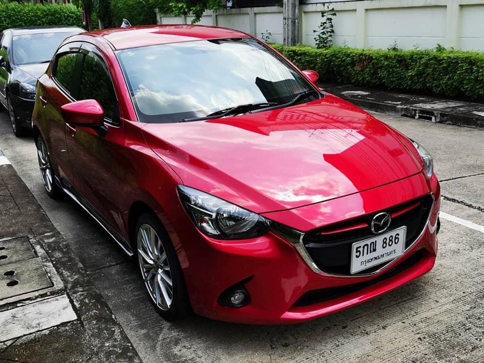 Mazda 2 Hatchback (5 ประตู) ปี 2016 สีแดง (รูปที่ 2)