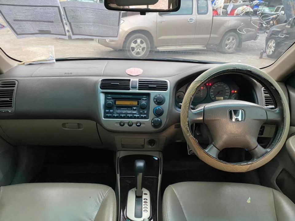 Honda Civic ES (Dimension) ปี 2002 สีทอง (รูปที่ 7)