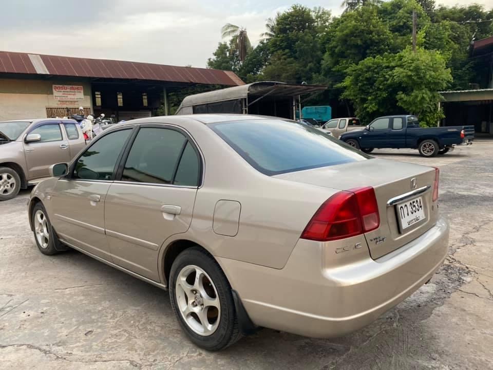 Honda Civic ES (Dimension) ปี 2002 สีทอง (รูปที่ 5)