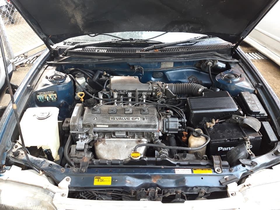 Toyota Corolla สามห่วง ปี 1992 สีน้ำเงิน (รูปที่ 6)