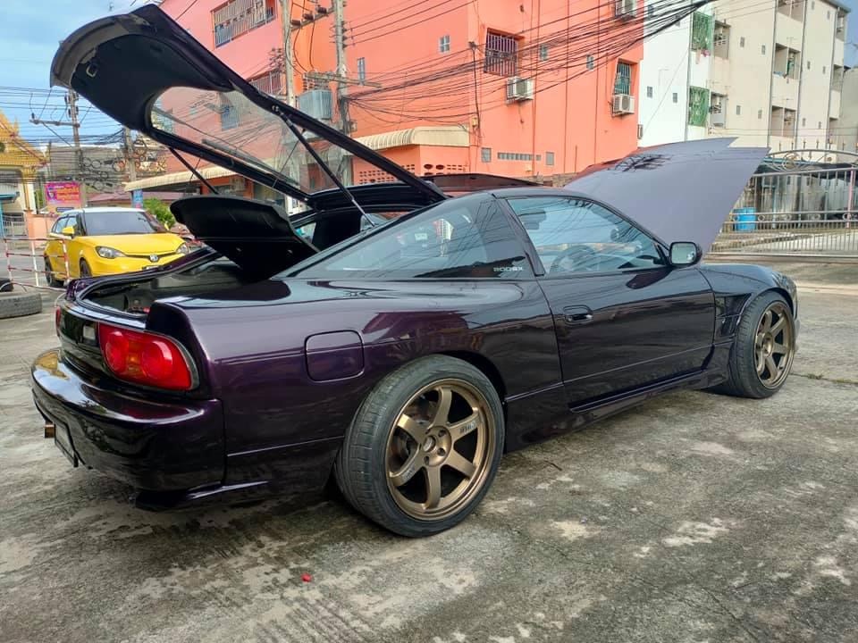 nissan 200 sx รถแท้สยามกลกาล JN100 ปี 1992